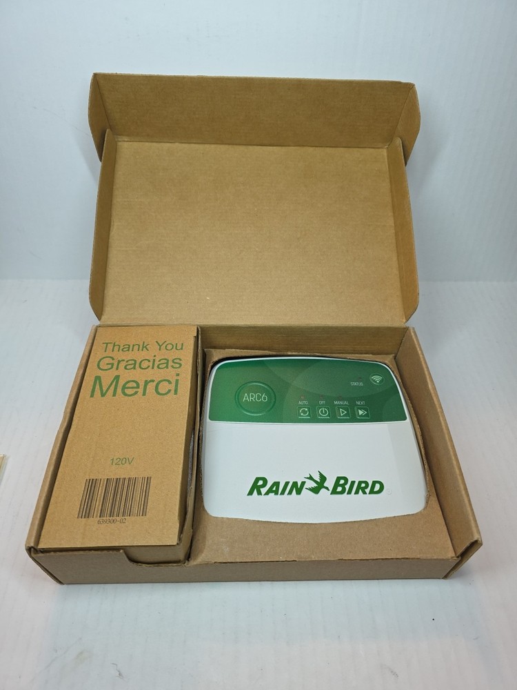 Rain Bird ARC6 6-Zone App Based Residential Smart Irrigation Controller Open Box