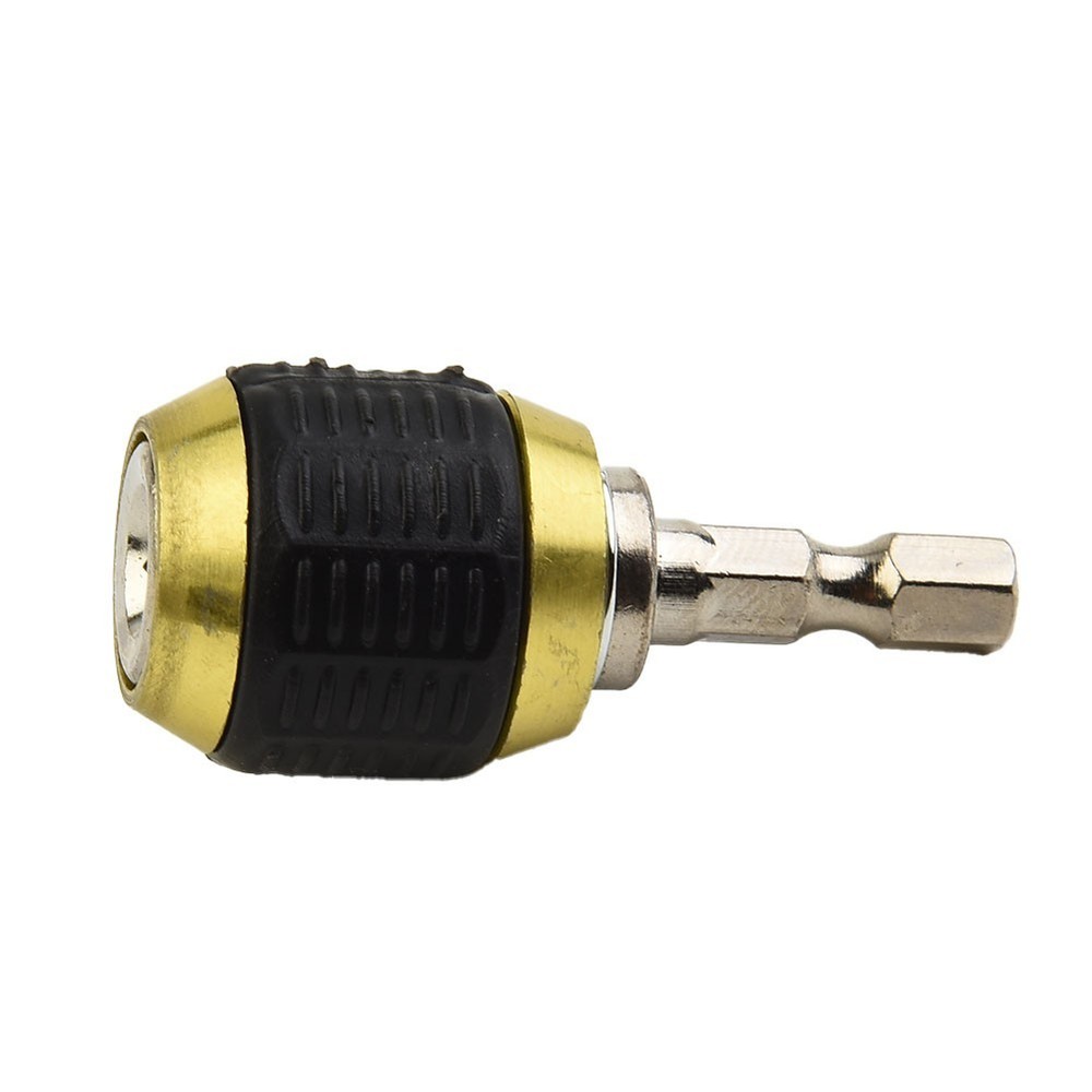 50mm 1/4 In Hex Handle Quick Coupling Drill Bit Quick Change Adapter Converter