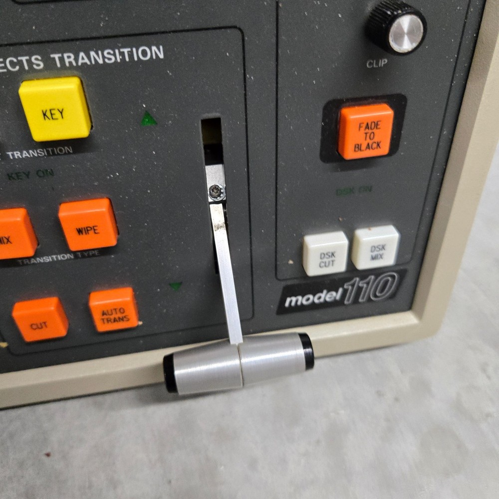 Grass Valley Group Model 110 Switcher Control Panel - No Cable or Elect Frame