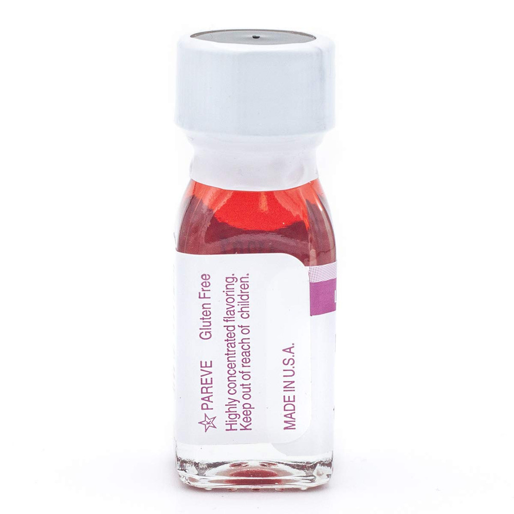 Lorann Raspberry SS Flavor, 1 Dram Bottle (.0125 Fl Oz - 3.7Ml - 1 Teaspoon)