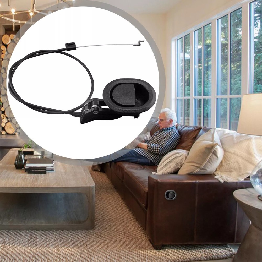 2x Sofa Recliner Release Pull Handle Replacement Chair Couch Cable Lever Switch