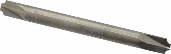 Accupro 0.046" Radius, 3/16" Diam, 2 Flute Solid Carbide Corner Rounding End ...