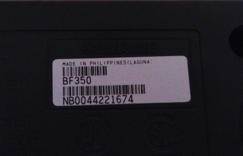 APC Back-UPS 350VA Uninteruptable Power Supply Surge Protector NO BATTERY BF350