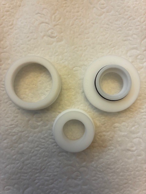 Teledyne Hanson Phoenix diffusion, Threaded cell cap kits, PTFE, Medium size