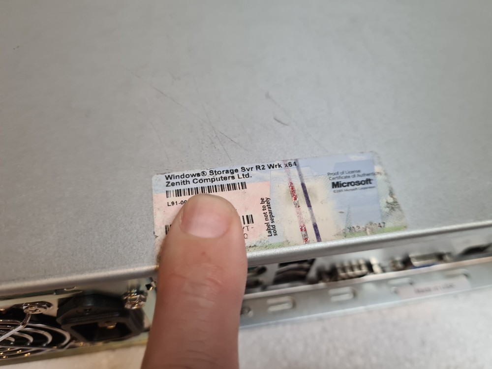 2x AMD 2350 16G Hard Drive Storage Array Server 3100RS G2 Windows Storage Svr R2