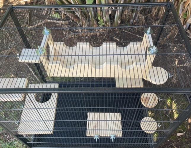 ￼Cage To Castle Ten Peice Bundle. Chinchilla Ledges