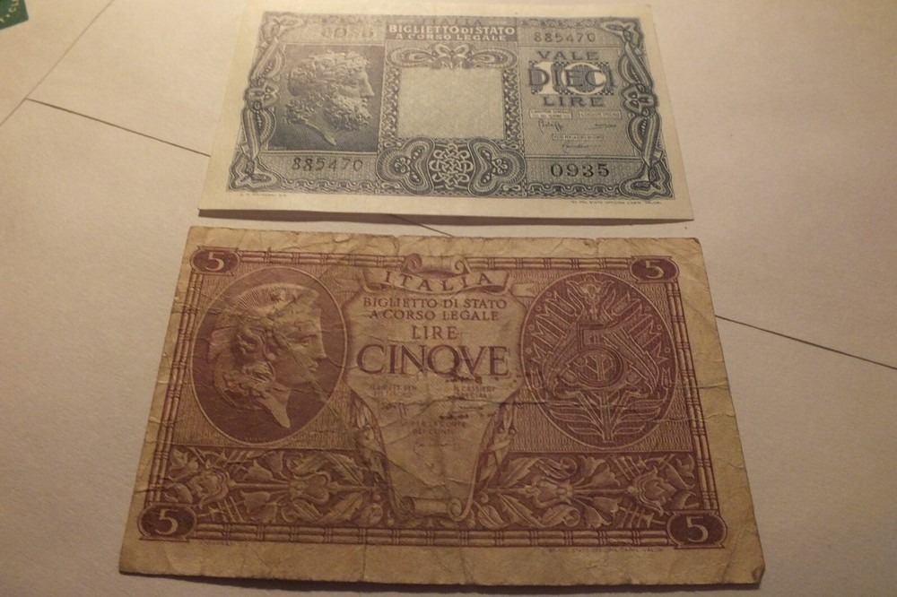 Two Italy 1944 Notes