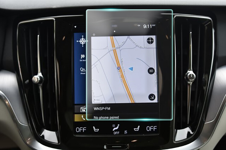 Crystal Clear Screen Protector for 2020 Volvo V60 Vehicle Navigation