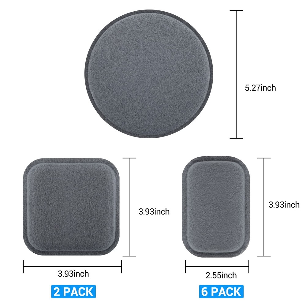 FMA Helmet Replacement Pads Universal Foam Padding Kits Set Medium, Grey