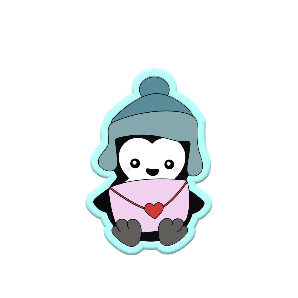 Valentines Penguin Cookie Cutters