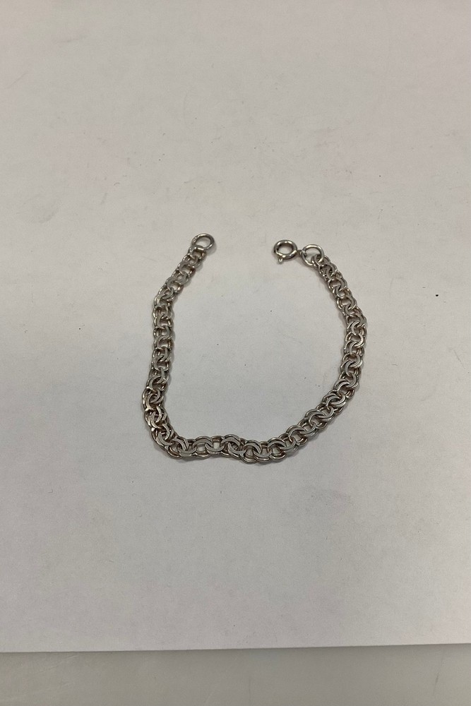 Danish Bismarck bracelet in sterling silver