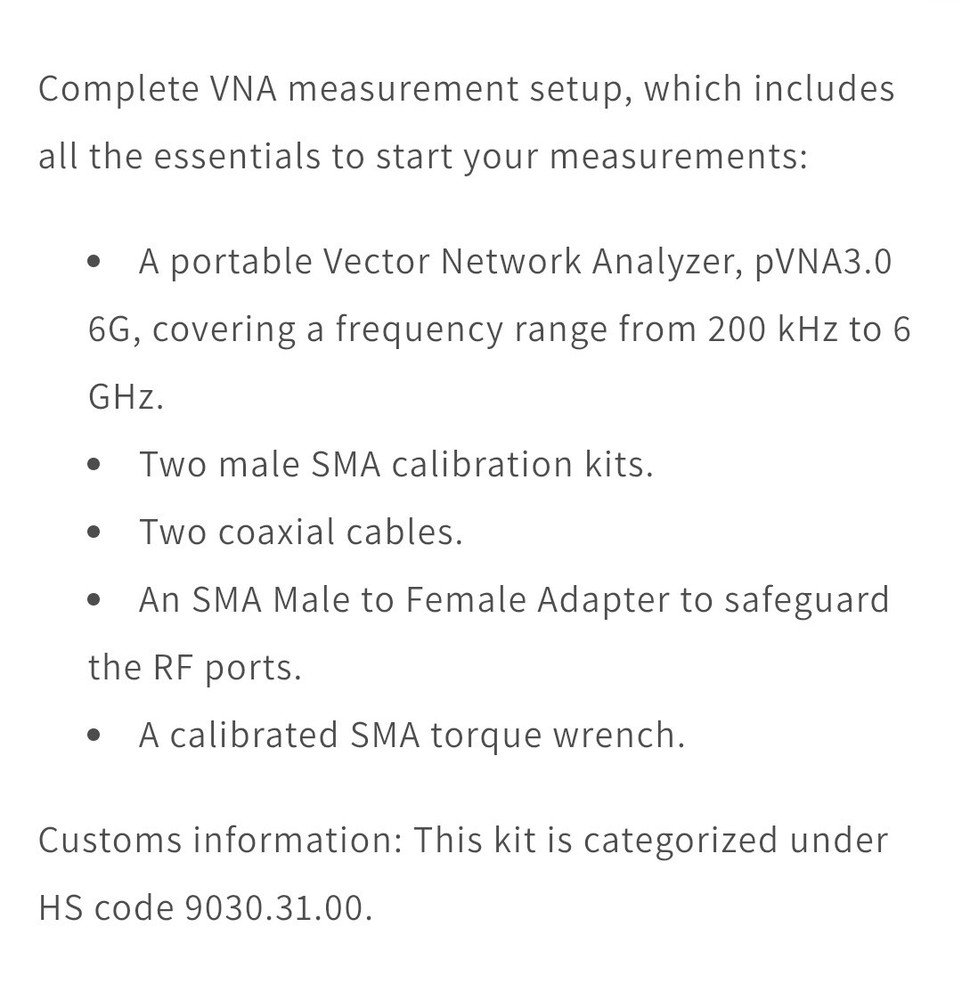 PocketVNA Vector Network Anylizer