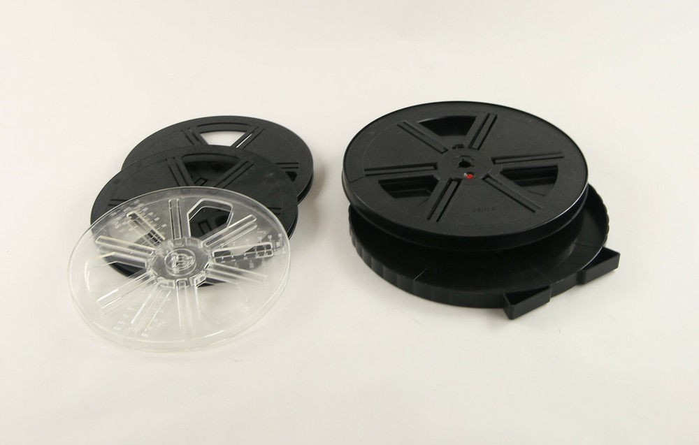 4X Empty Reel For 8Mm And Super8 Films