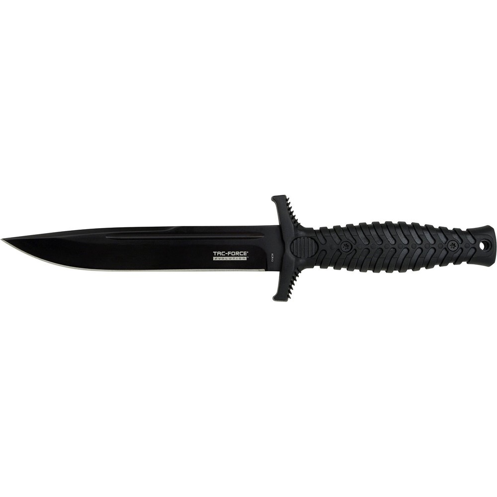 Dagger | 5.75" Blade Tac-Force EVOLUTION Black Military Combat Tactical + Sheath