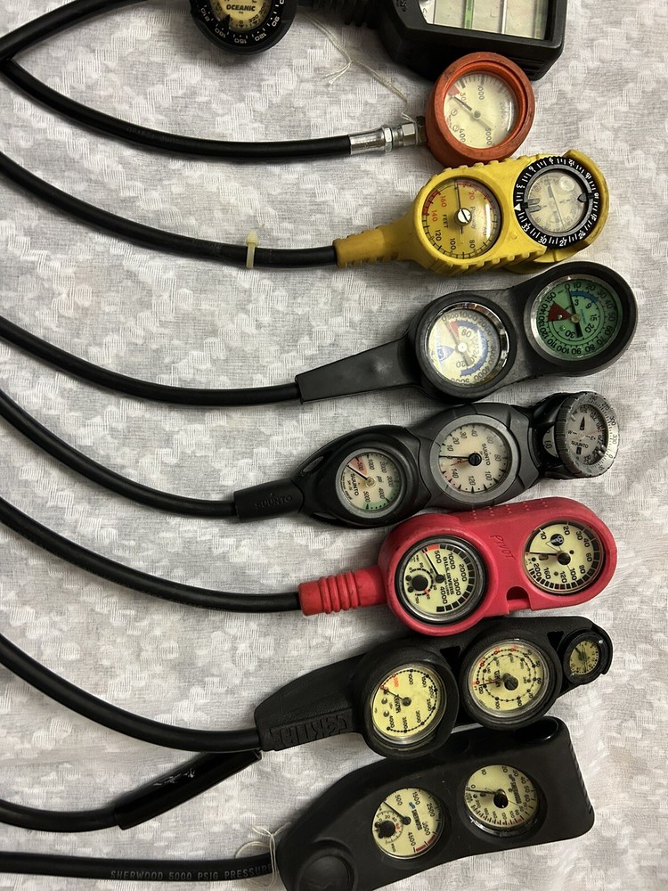 scuba regulator used 10 Pcs