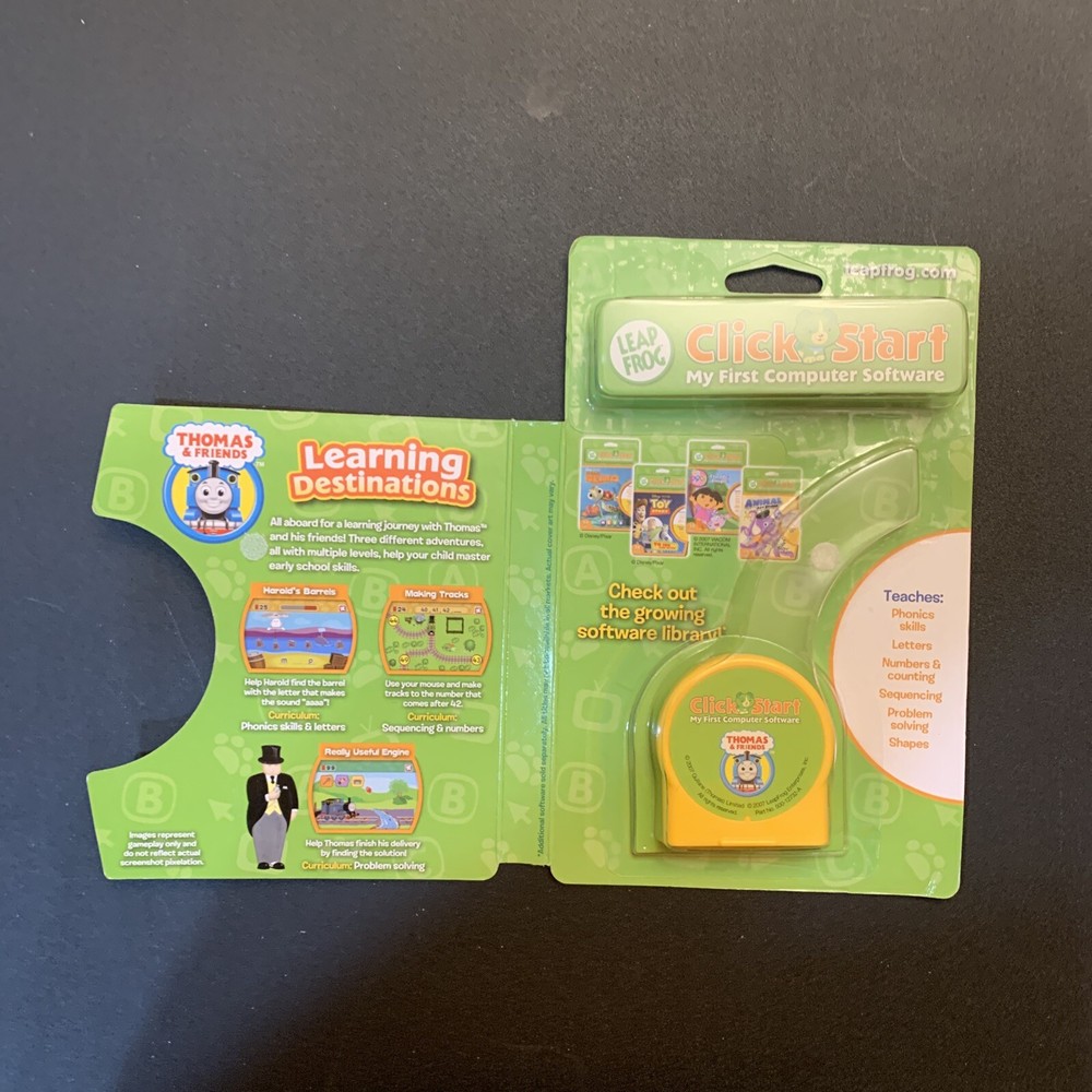 Leapfrog ClickStart Educational Cartridge Thomas & Friends Learning Destination