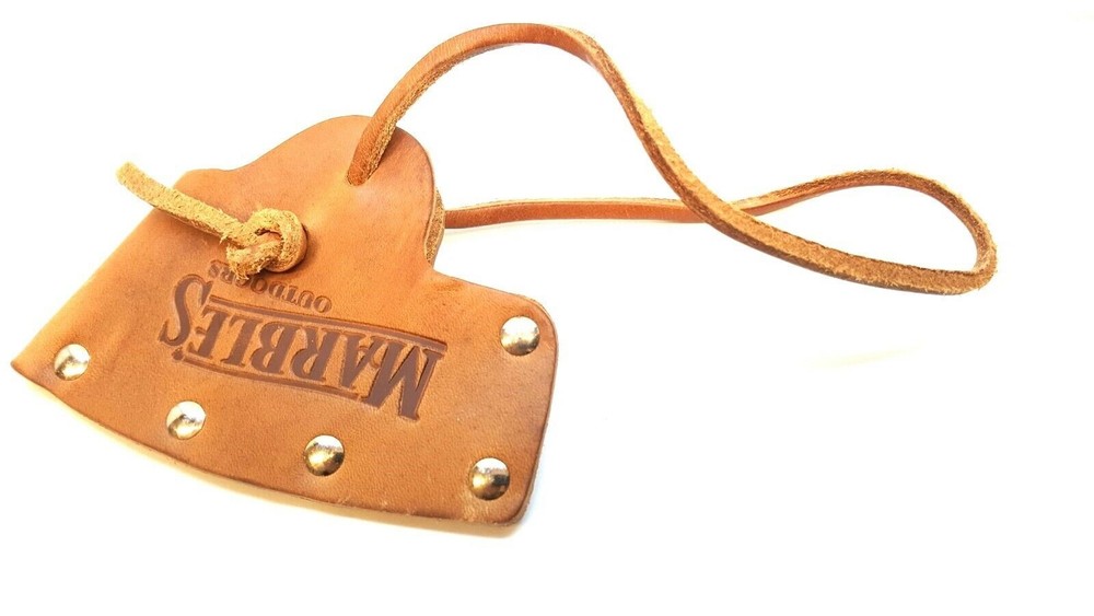 Marbles Axe Hatchet Sheath Brown Leather Small for 3" Blades Protector Case