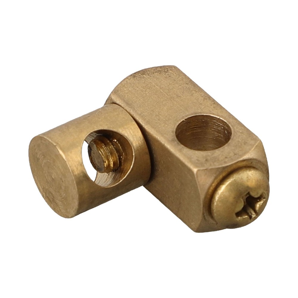2pcs Double Joint Piece For Eccentric Drain Fitting Adjustable With 5.2mm Hole