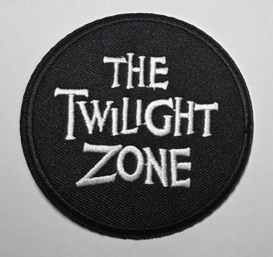 The Twilight Zone (iron on embroidered patch)