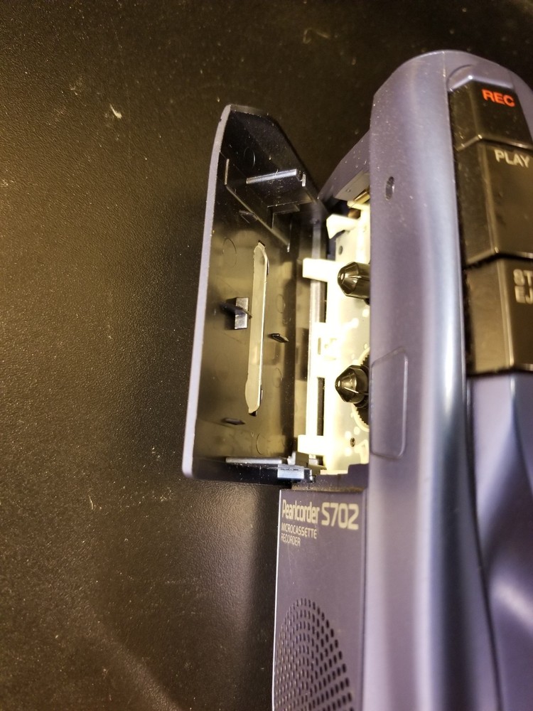 Olympus Pearlcorder S702 Microcassette 2 Speed recorder As Is