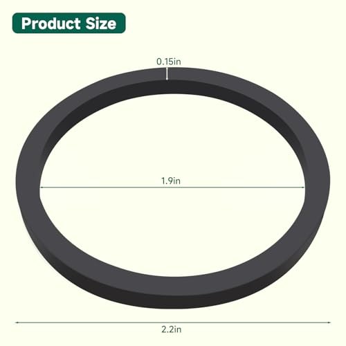 10 Pcs Flange Gasket Seals Replacement Assembly Pump Flange Gasket Compatible