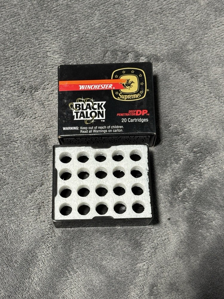 10mm Auto 200 GR SXT Black Talon Box EMPTY!!!
