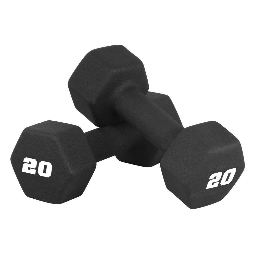 CAP 20 lb Neoprene Dumbbell Pair