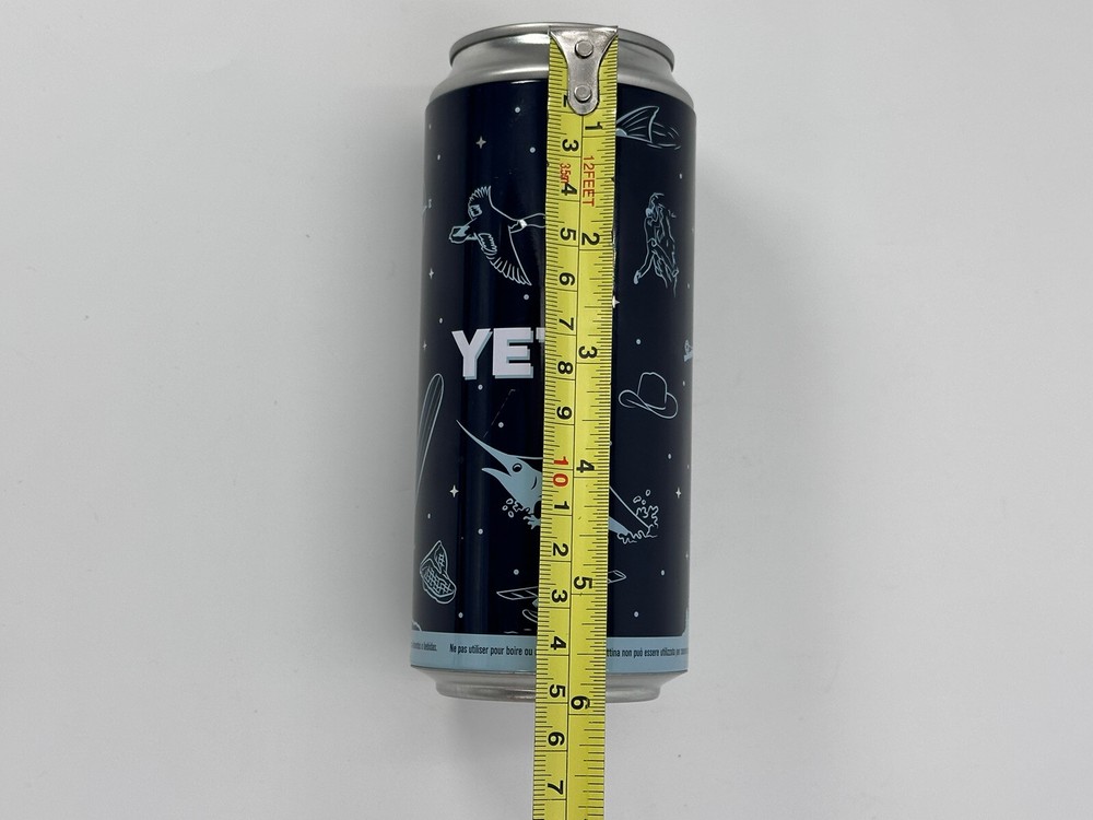 YETI Slim Pop Top Empty Insert Stash Can 12oz Tall Storage Container