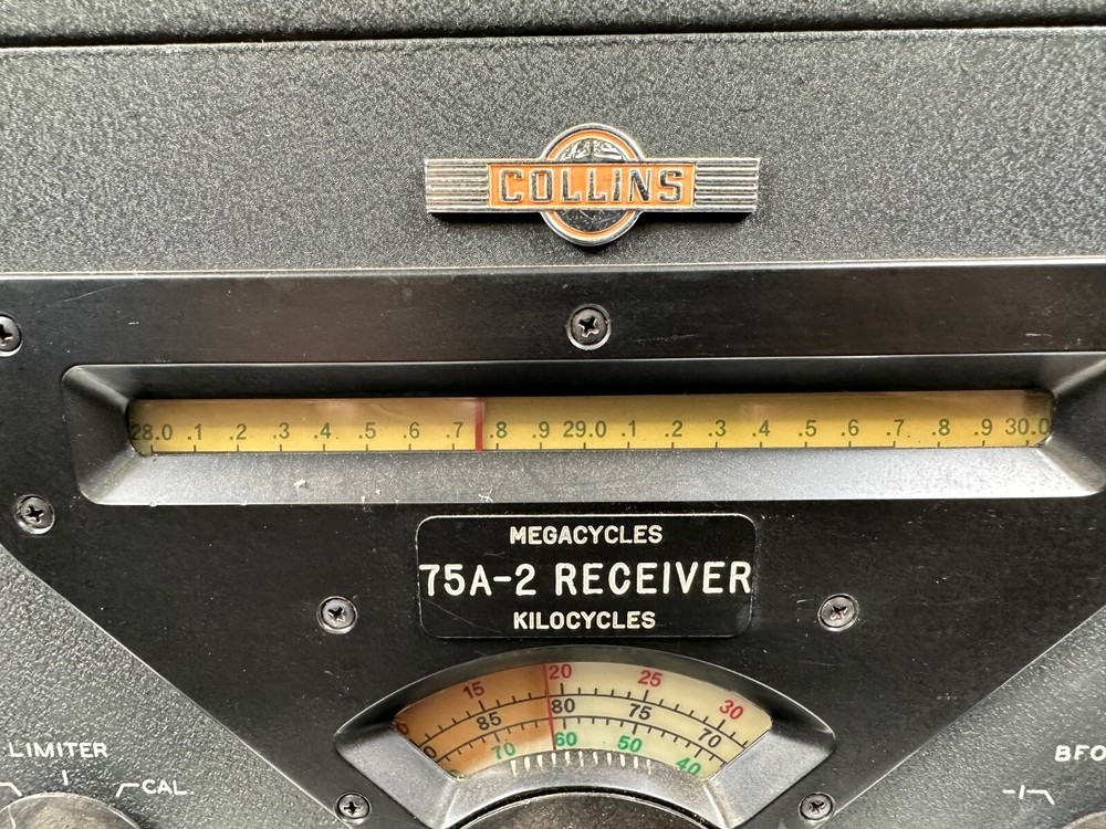Collins 75A-2 Vintage Ham Radio Receiver
