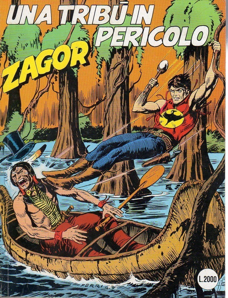 comic ZAGOR ZENITH BONELLI FIRST EDITION number 349