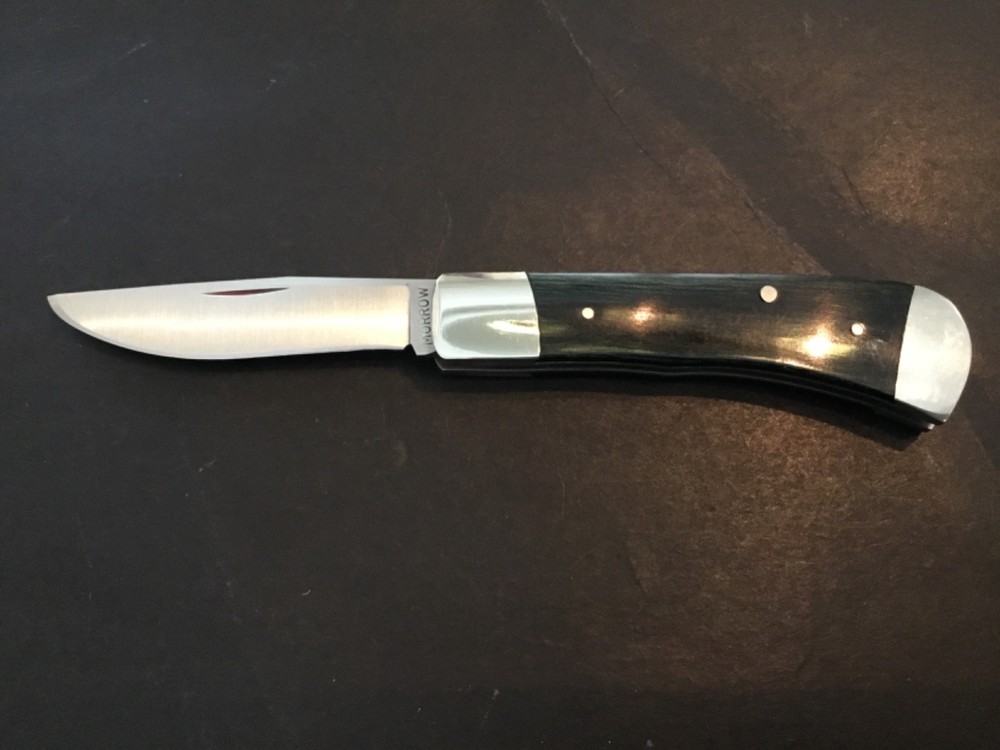 Custom Don Morrow Single Blade Trapper Slipjoint Folder Folding Knife