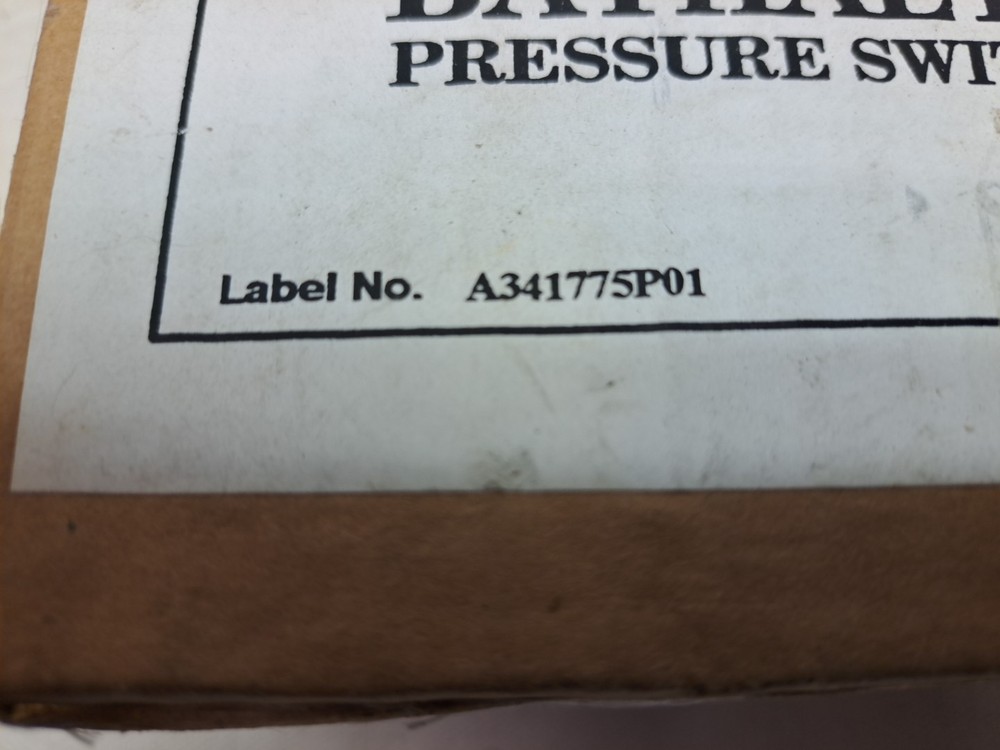 BAYHALT "248" PRESSURE SWITCH KIT NEW