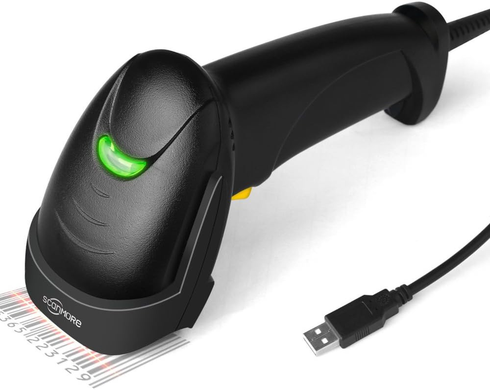 Lector De Codigo De Barras Punto De Venta POS Laser Inventario USB