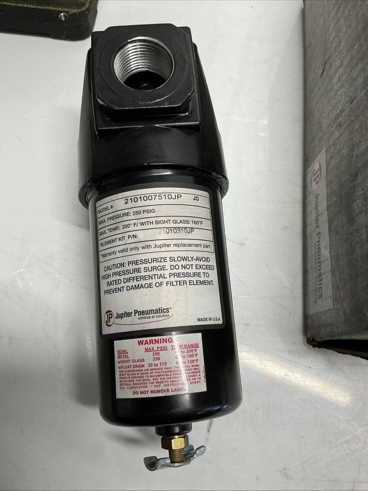 Jupiter Pneumatics 2101007510JP Filter Regulator. W-974