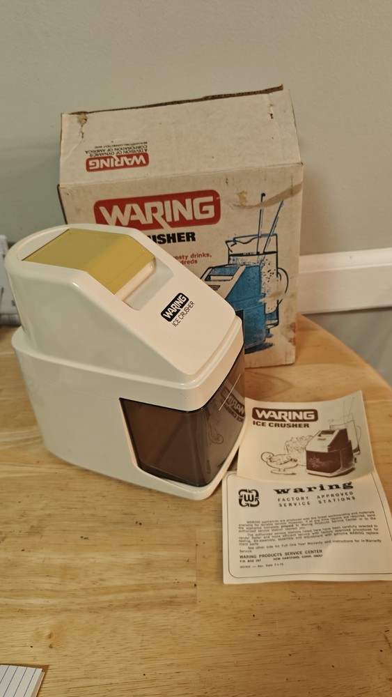 Waring Ice Crusher Model 11CR10