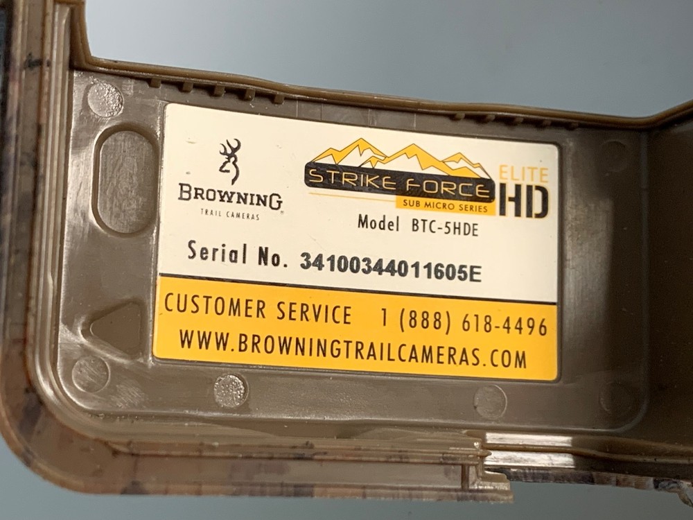 BROWNING Strike Force Sub Micro Elite HD TRAIL CAMERA BTC-5HDE