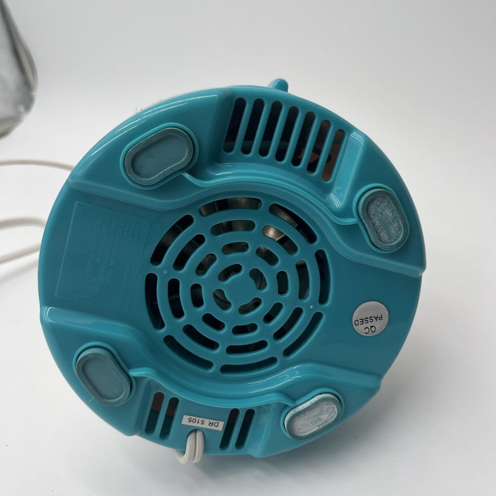 Back to Basics Blender Express Compact Blender Light Blue White Tested Working