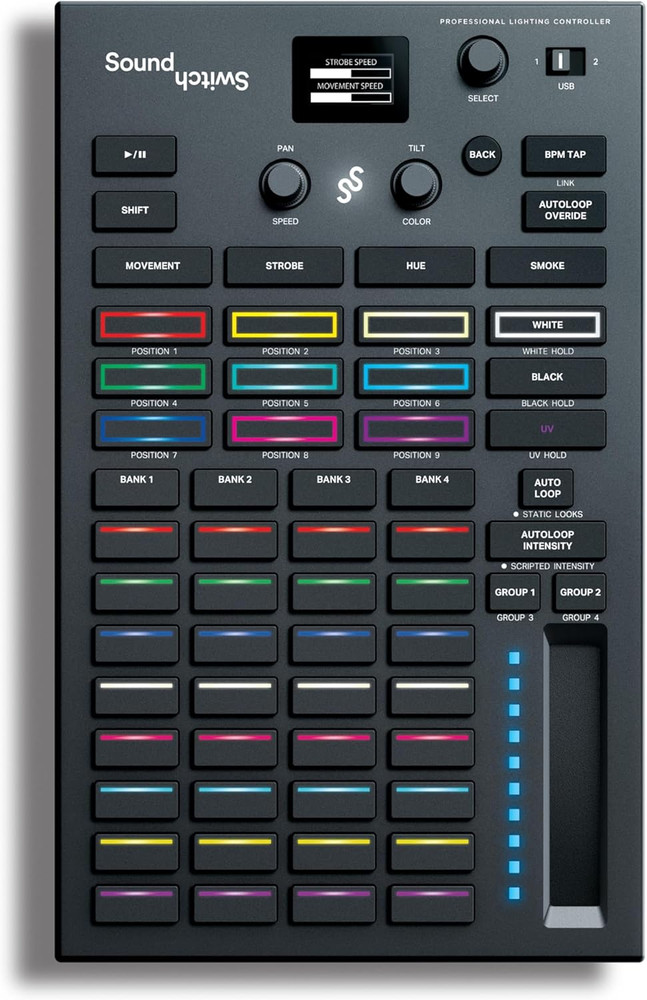 Control One - Professional DMX DJ Lighting Controller with 3 Months  Software Ac