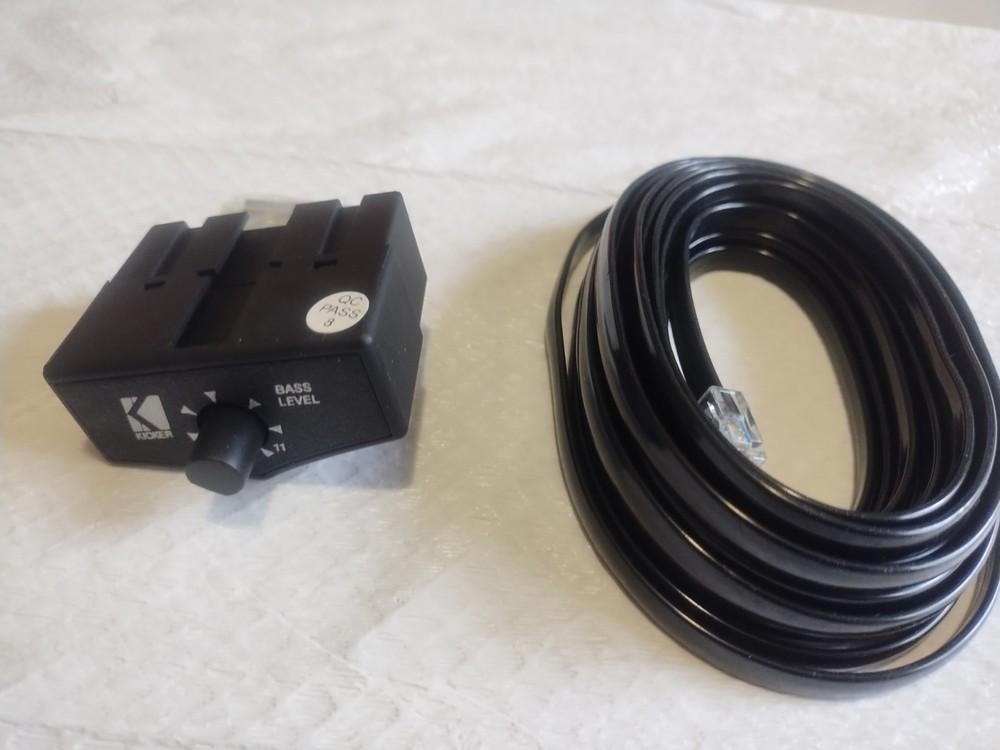 Kicker 6 Pin Bass Knob With Cable And Bracket