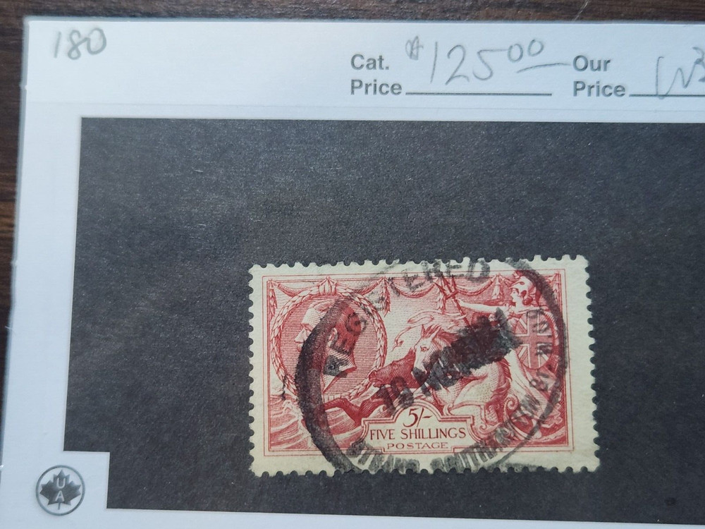 Great Britain #180 - CV $125 - Lot #5461