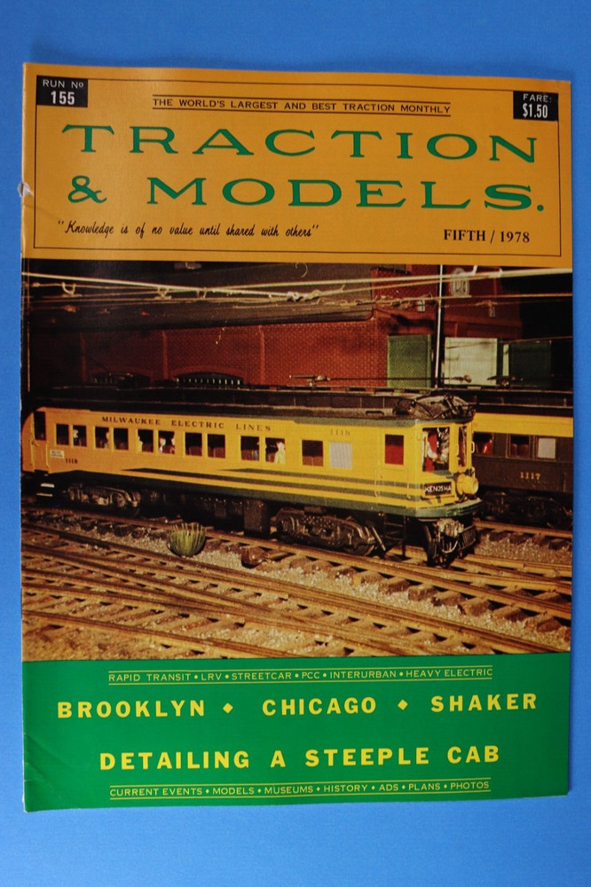 1978 Traction & Models Vintage Magazine 11 Issues Missing December