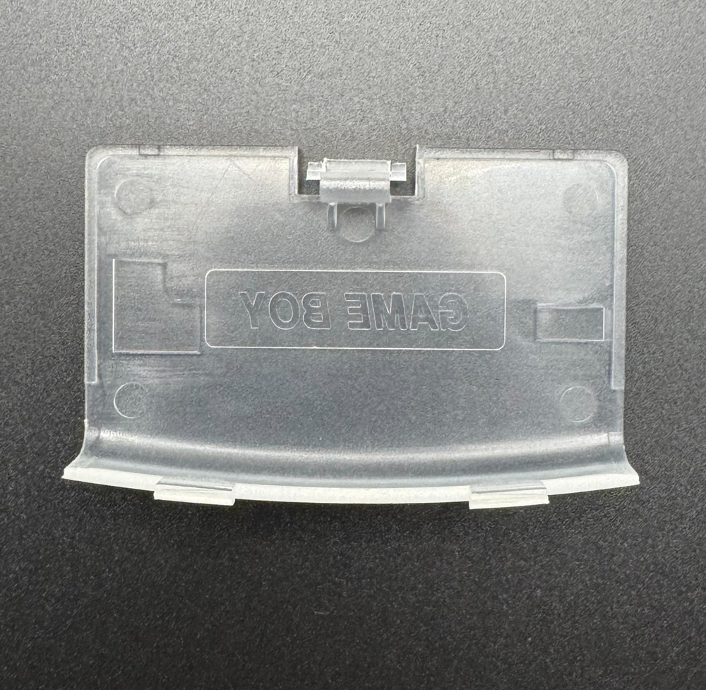 Gameboy Advance Battery Cover - Clear - GBA Back Panel Replacement Part