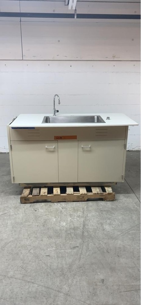62" Hamilton White Epoxy Sink Bundle(S6LLST7227)
