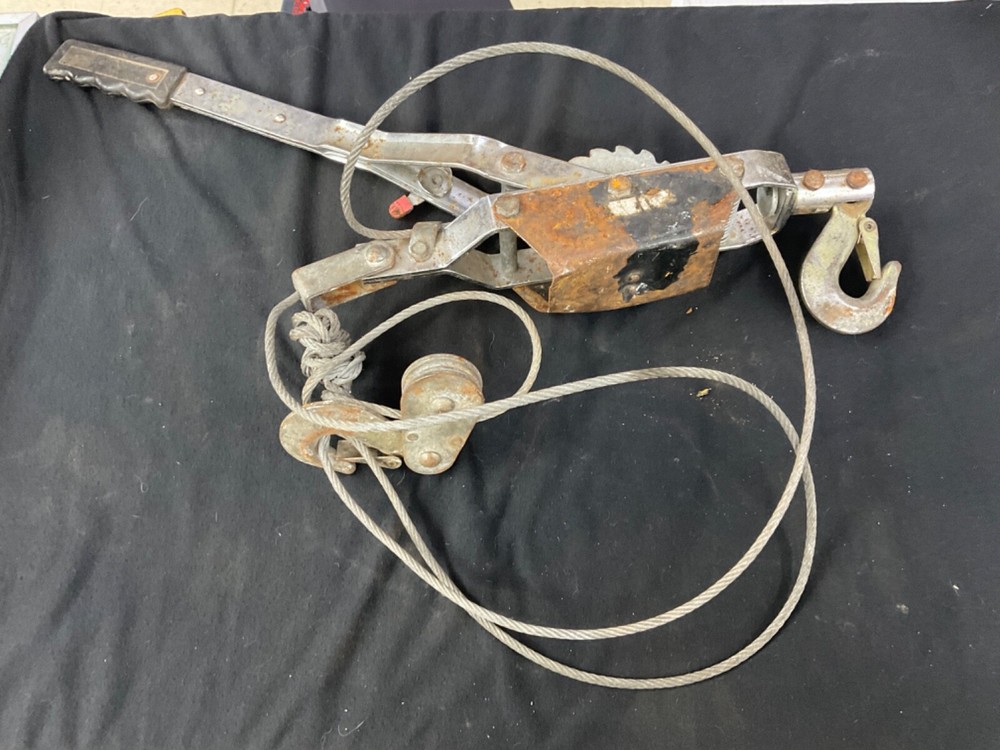 WINCH Ratcheting Pull System Heavy Duty Come-Along Tool