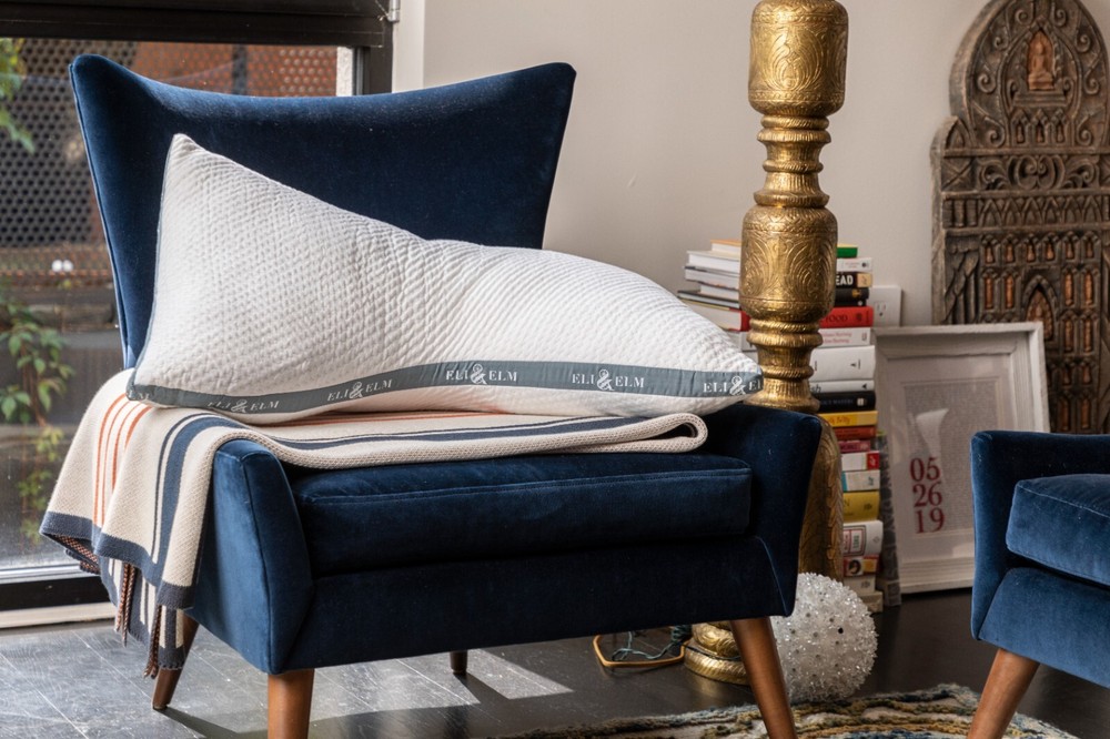 ELI & ELM COTTON SIDE-SLEEPER PILLOW