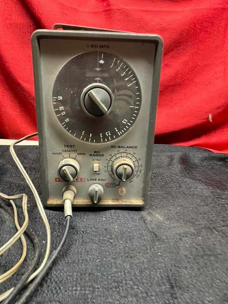 vintage EICO model 955 in circuit capacitor tester