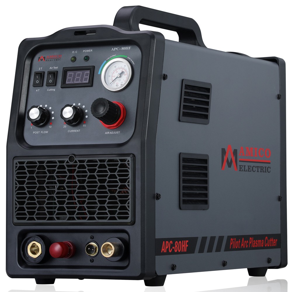 APC-80HF, Professional 80-Amp Pilot Arc Non-touch Plasma Cutter, 80% Duty Cycle