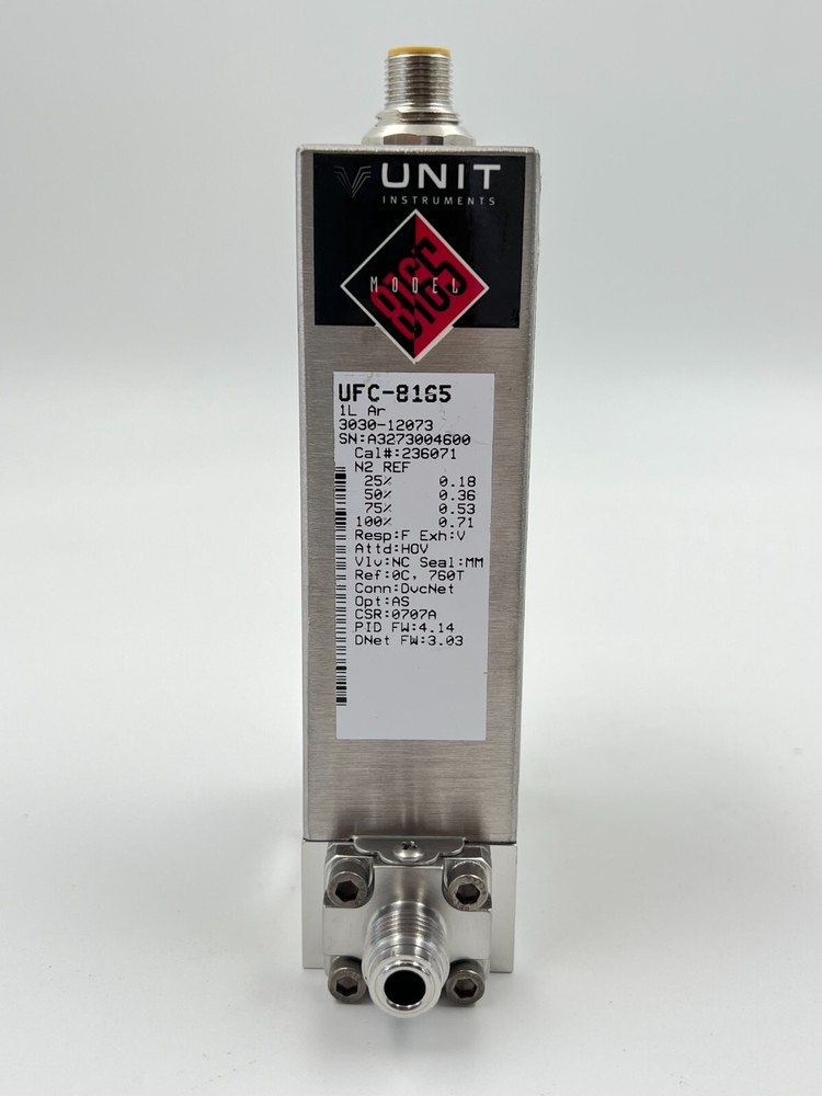 Celerity UFC-8165 1L AR Mass Flow Controller / AMAT 3030-12073
