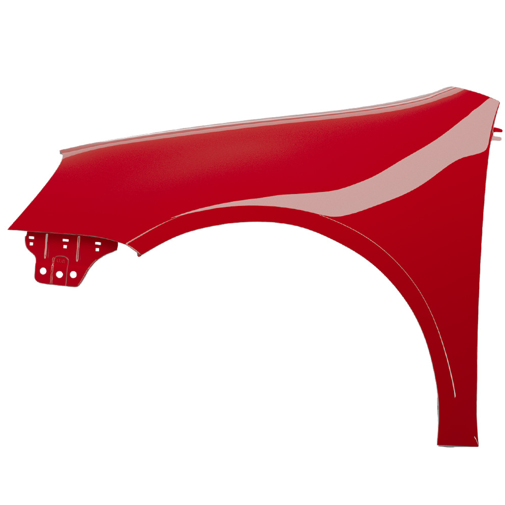 Fender for VW Golf V 5 LY3D left red front painted hatchback galvanized