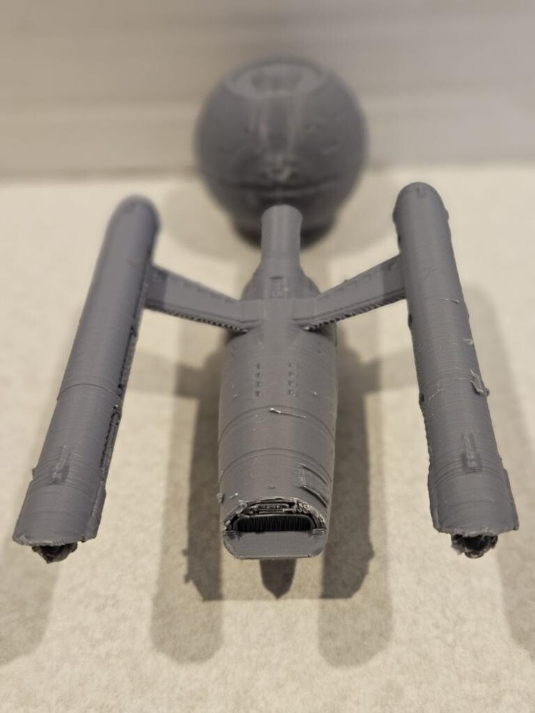 3d Printed 6in Star Trek Enterprise Daedalus Class